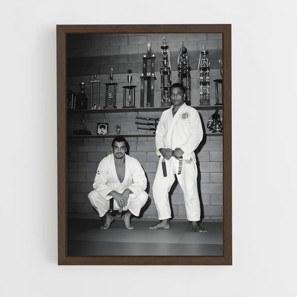 Poster Rickson gracie – affiche Jiu-jitsu brésilien (vue 5)